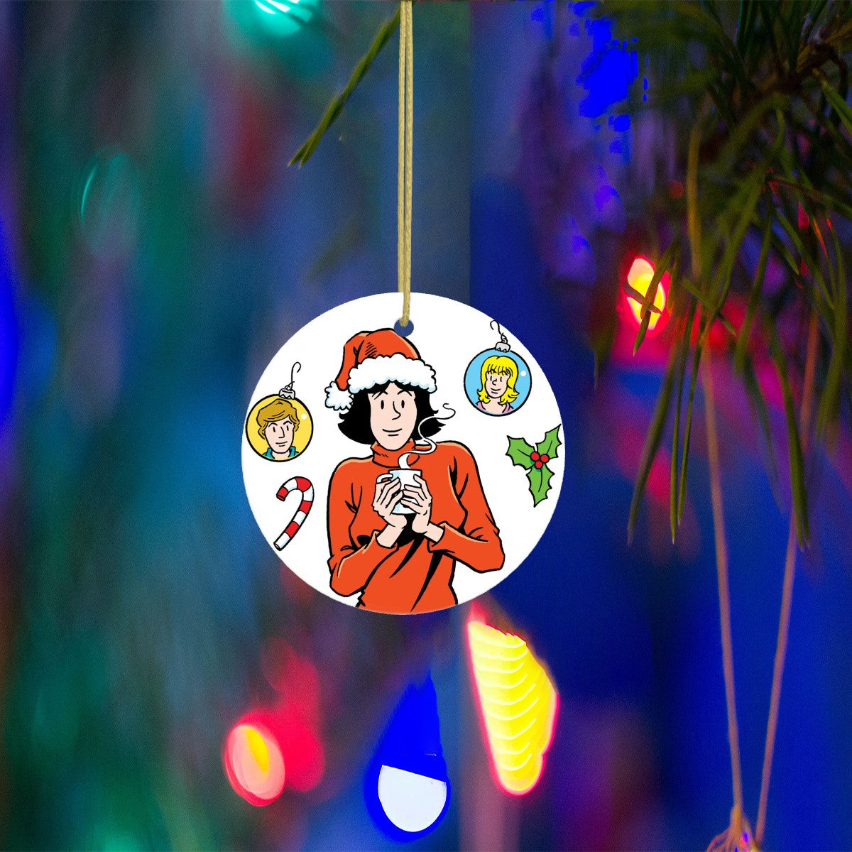 A Very Sally Christmas- Sally Forth Ceramic Ornament