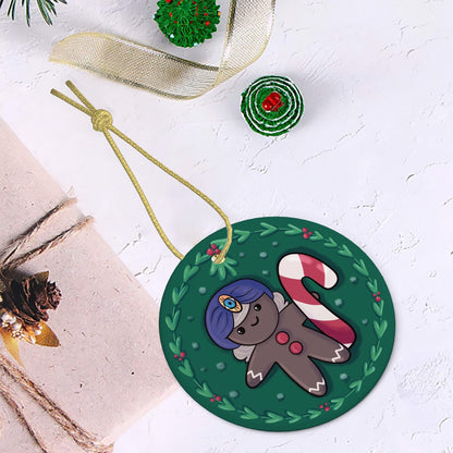 Comiclicious Gingerbread Gemmy Ceramic Ornament