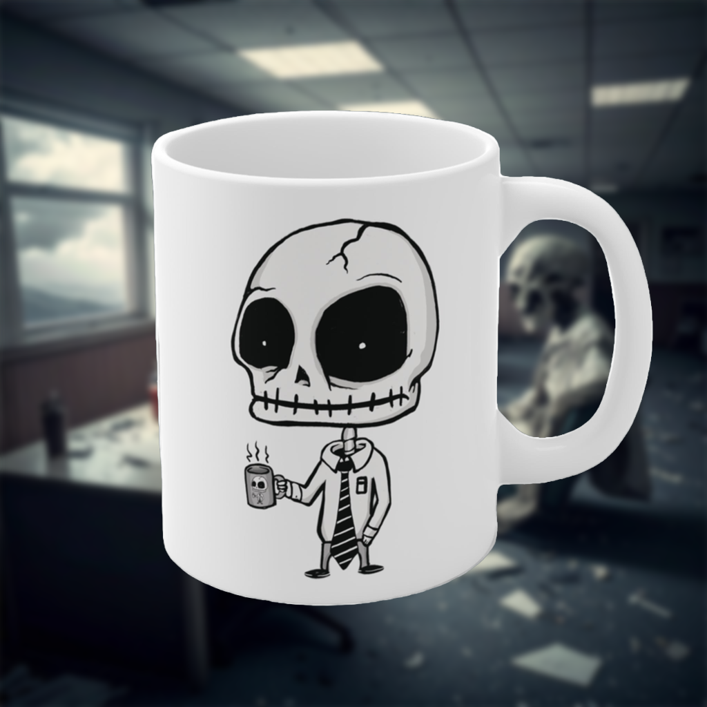 Never Been Deader Lifeless CARL-CEPTION Ceramic Mug 11oz