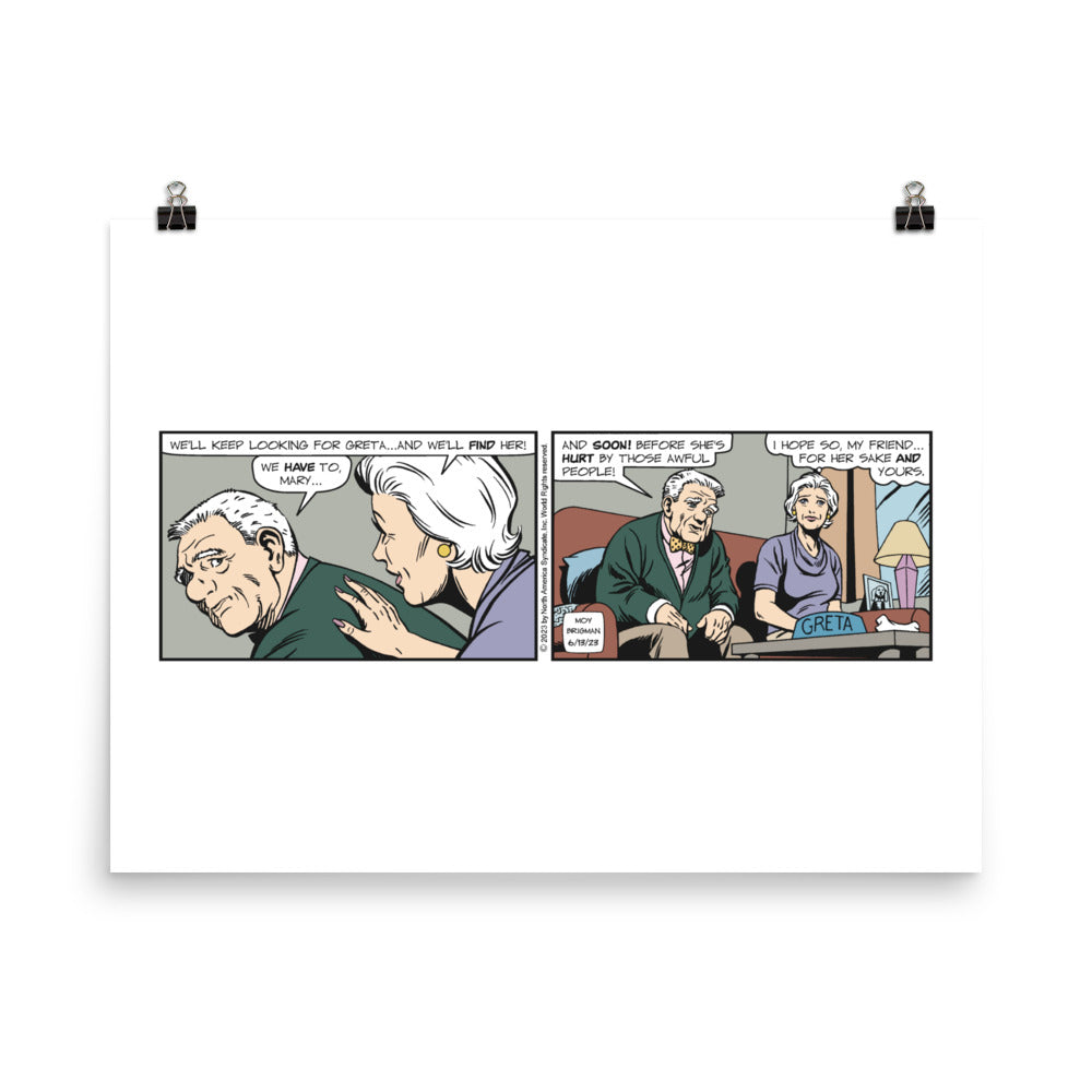 Mary Worth 2023-06-13 Photo Paper Poster