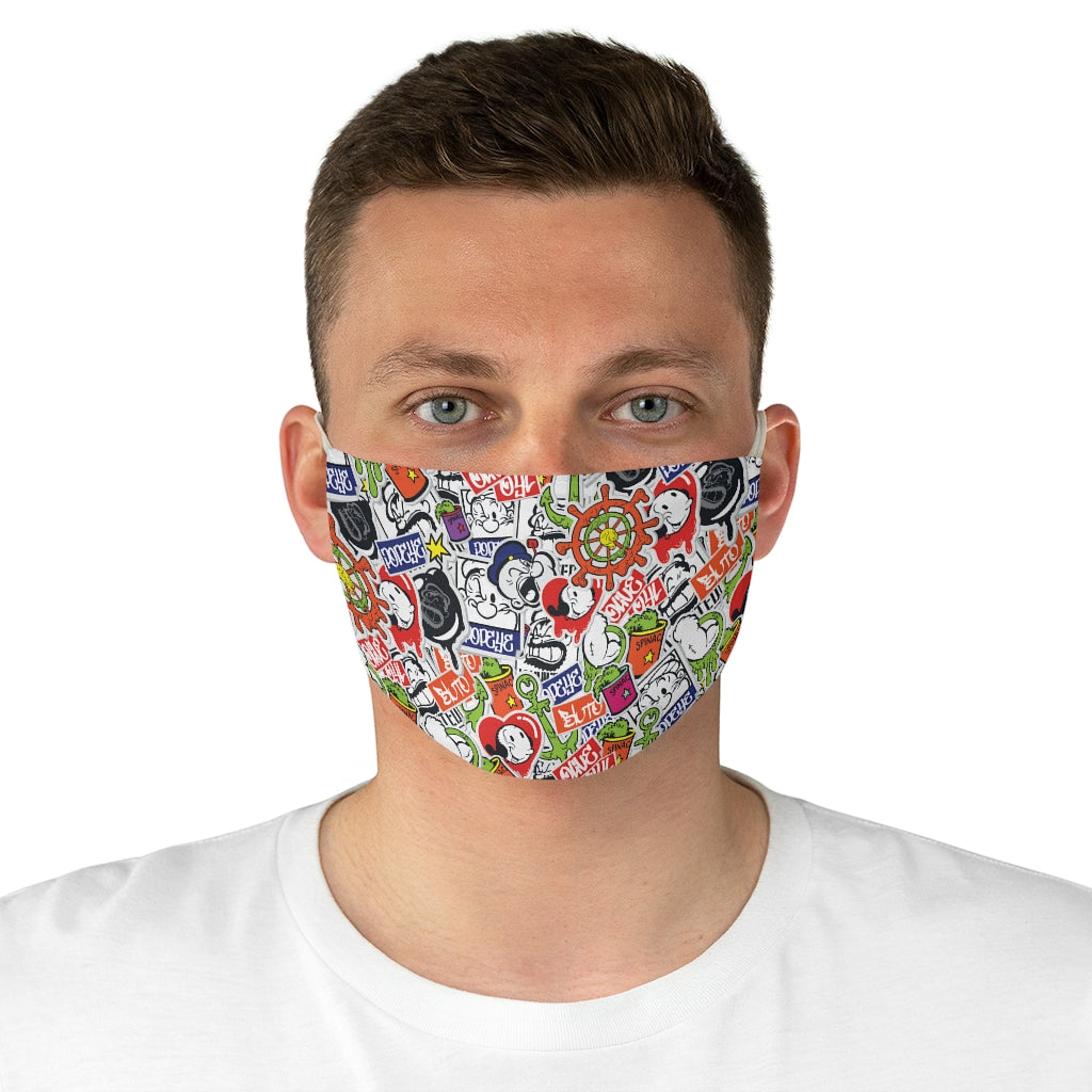 NEW! Popeye Fabric Face Mask
