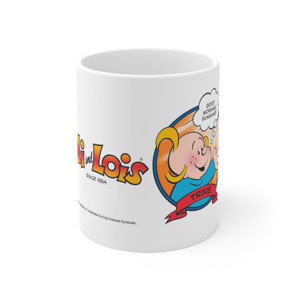 Hi and Lois Trixie Ceramic Mug 11oz