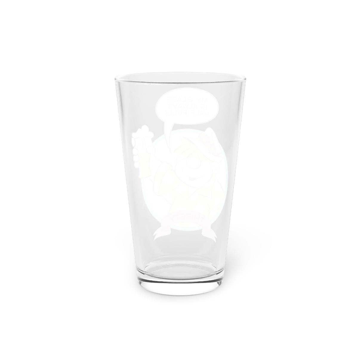 Hi and Lois Thirsty Pint Glass