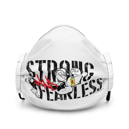 Popeye Strong and Fearless Premium face mask