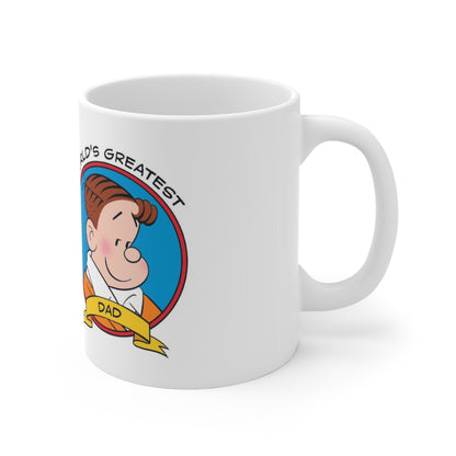 Hi and Lois "World's Greatest Dad" Ceramic Mug 11oz