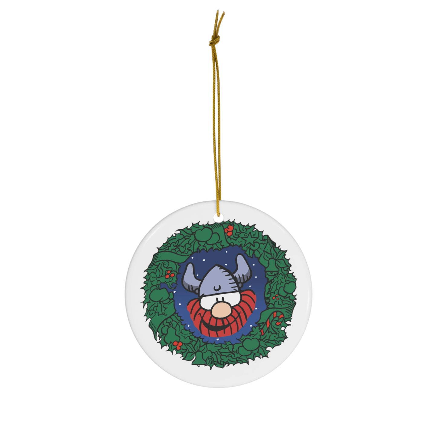 HAGAR Ceramic Ornament