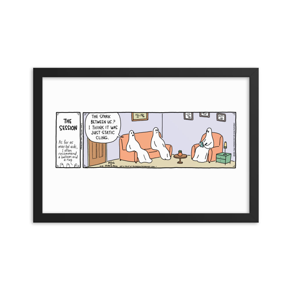 RHYMES WITH ORANGE The Session 2021 Framed Poster