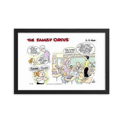Family Circus 1999-05-30 Framed Poster