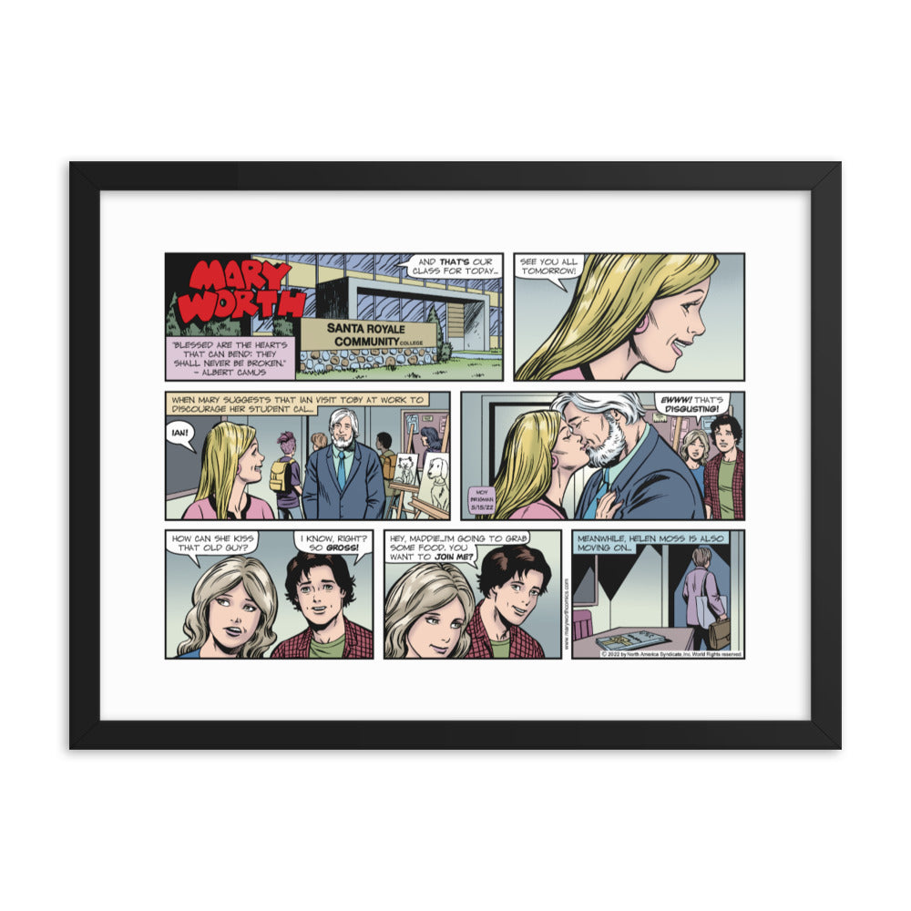Mary Worth 2022-05-15 Framed Poster