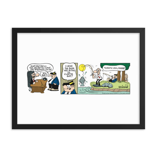 Moose and Molly 2022-05-21 Framed Poster