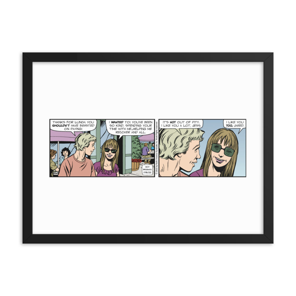 Mary Worth 2022-07-18 Framed Pposter