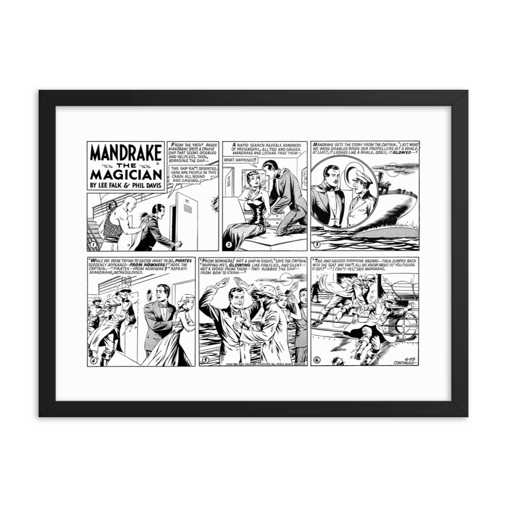 Mandrake the Magician 2022-10-09 Framed Poster
