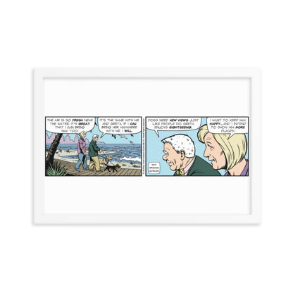 Mary Worth Framed poster
