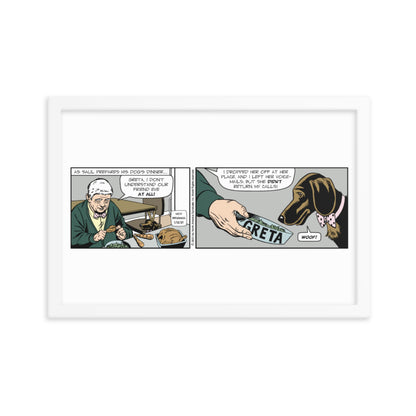 Mary Worth Framed poster