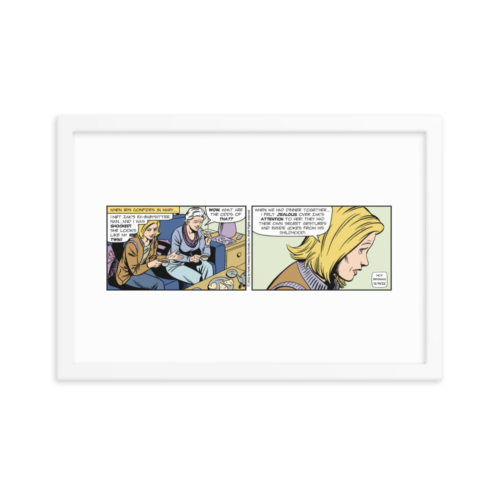Mary Worth 2022-12-19 Framed Poster