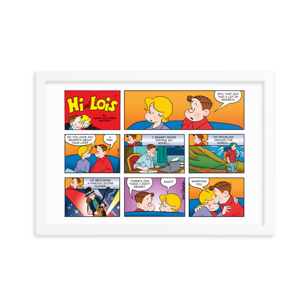 Hi and Lois 2023-03-26 Framed Poster