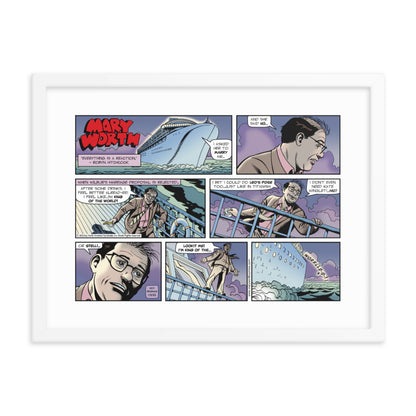 Mary Worth 2022-01-09 Framed Poster
