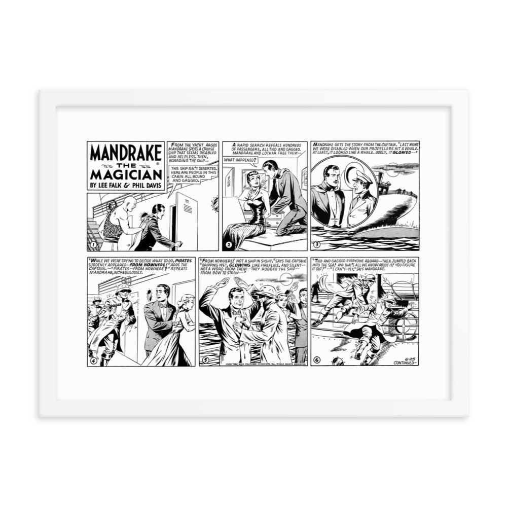 Mandrake the Magician 2022-10-09 Framed Poster