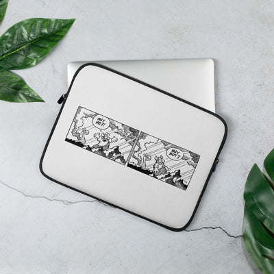 Hagar 'Why Me?! Why Not!' Laptop Sleeve