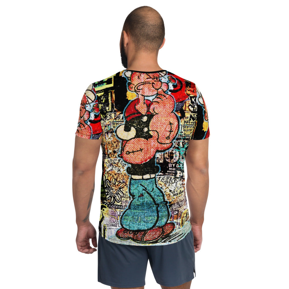 Exclusive! Popeye Men's Athletic T-shirt