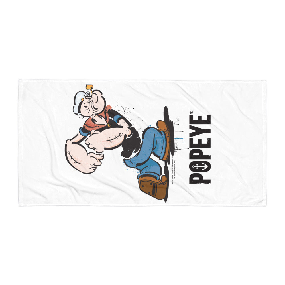 EXCLUSIVE! Popeye Large Beach Towel