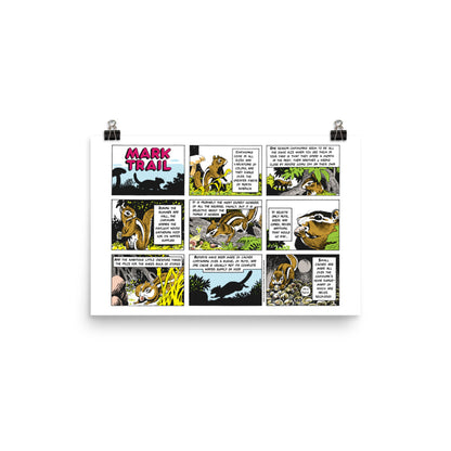 Mark Trail Photo paper poster