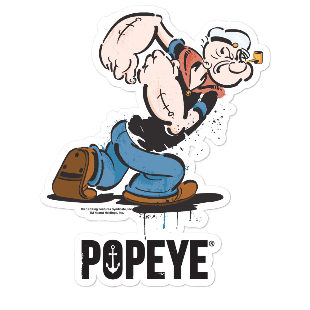 Popeye Bubble-free stickers