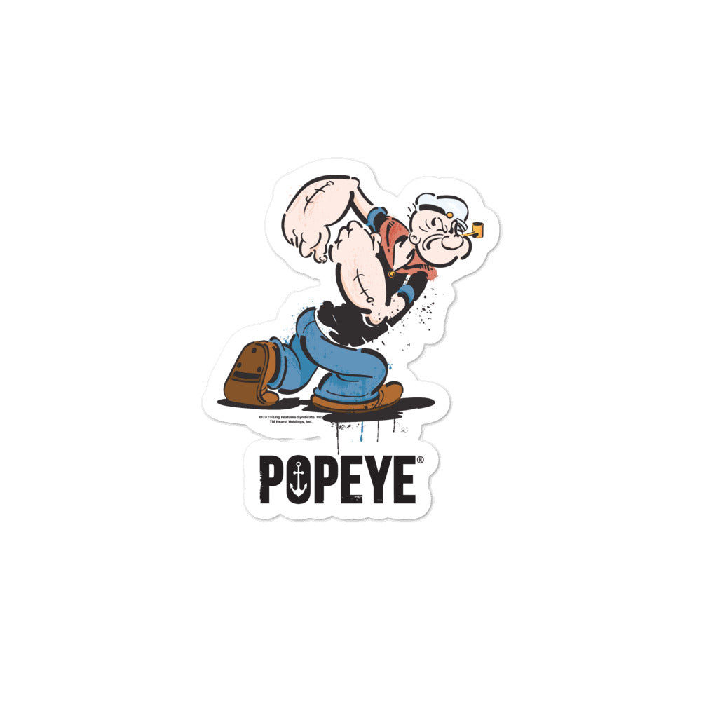 Popeye Bubble-free stickers
