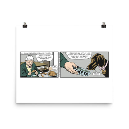 Mary Worth Photo paper poster