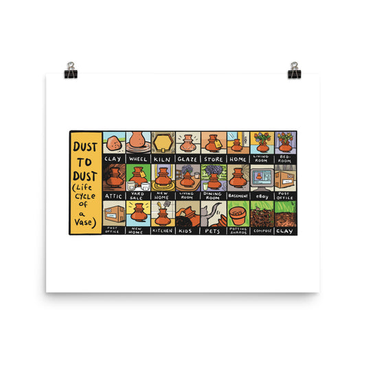 Six Chix Photo Paper Poster