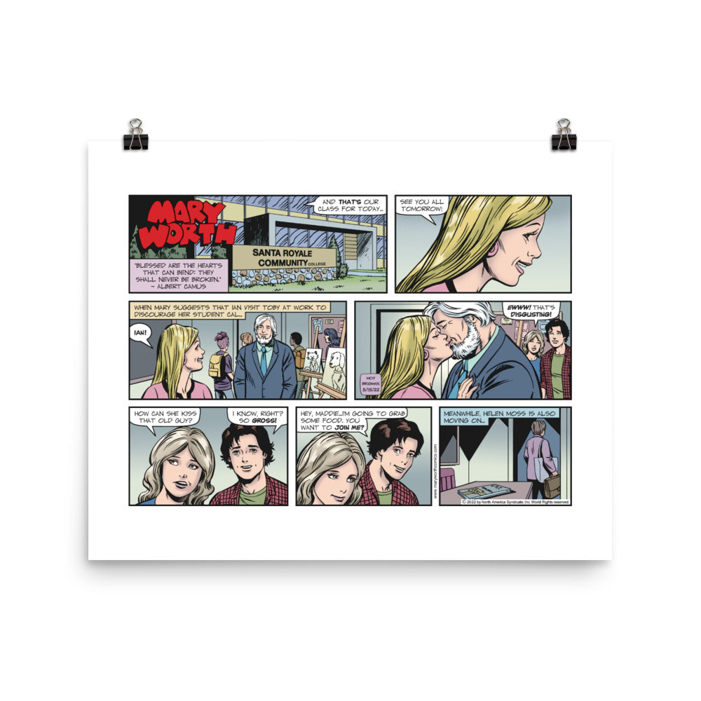 Mary Worth 2022-05-15 Photo Paper Poster