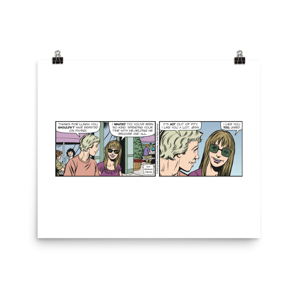Mary Worth 2022-07-18 Photo Paper Poster