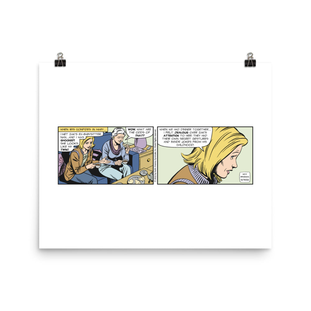 Mary Worth 2022-12-19 Photo Paper Poster