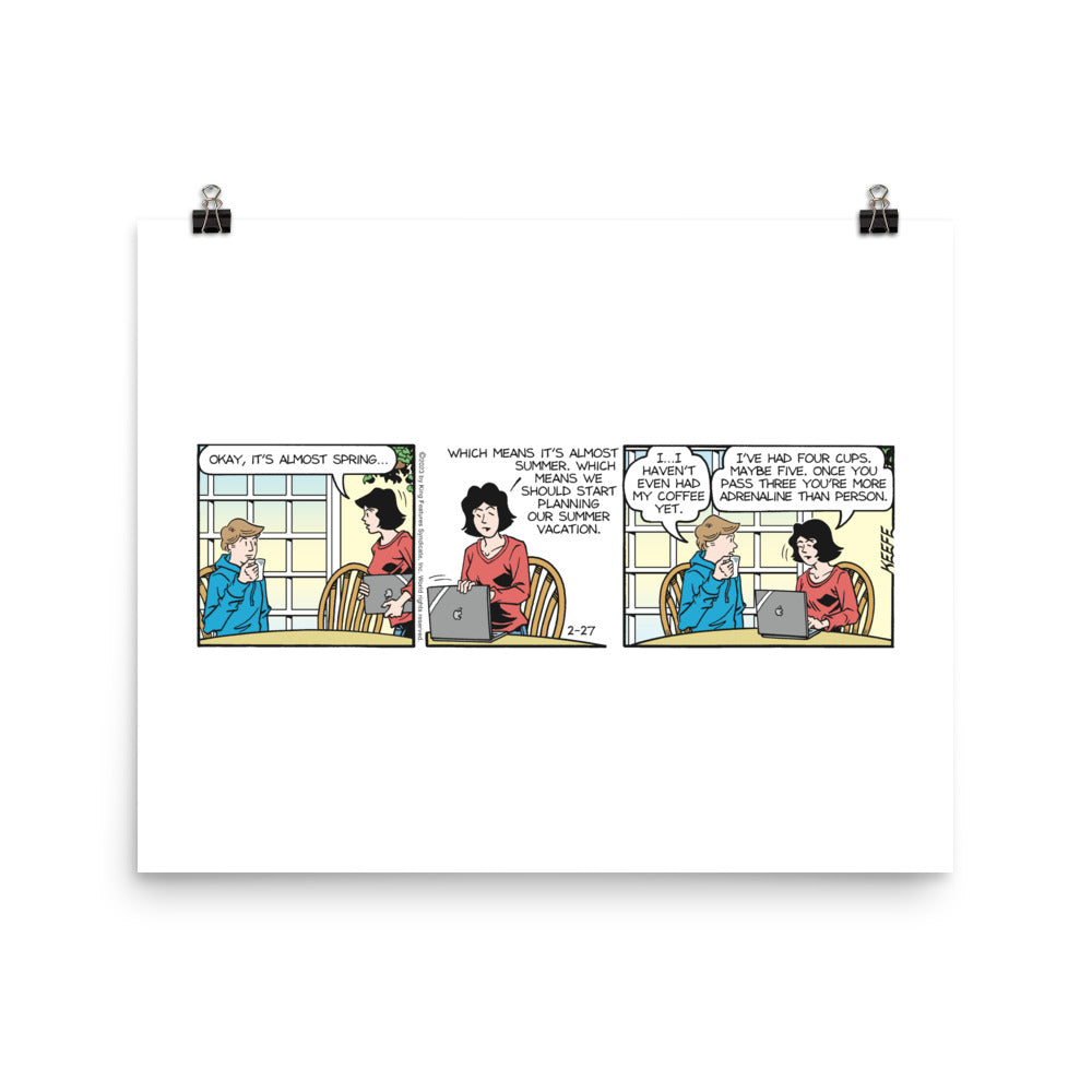 Sally Forth 2023-02-27 Photo Paper Poster