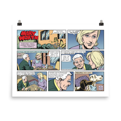 Mary Worth Photo Paper Poster