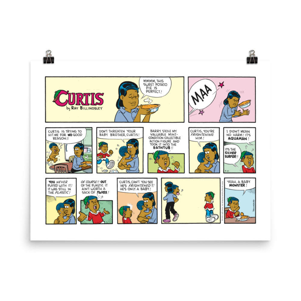 Curtis Photo Paper Poster