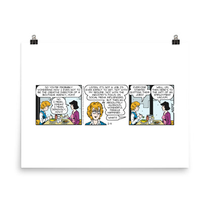 Sally Forth 2022-02-09 Photo Paper Poster