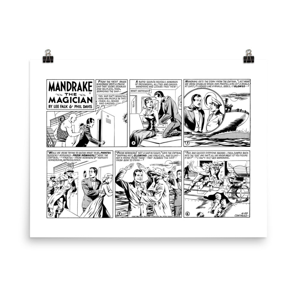 Mandrake the Magician 2022-10-09 Photo Paper Poster