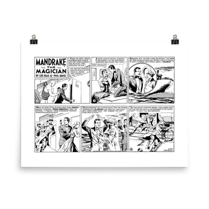 Mandrake the Magician 2022-10-09 Photo Paper Poster