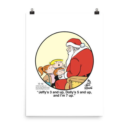 Family Circus “Jeffy’s 3 and Up” Poster