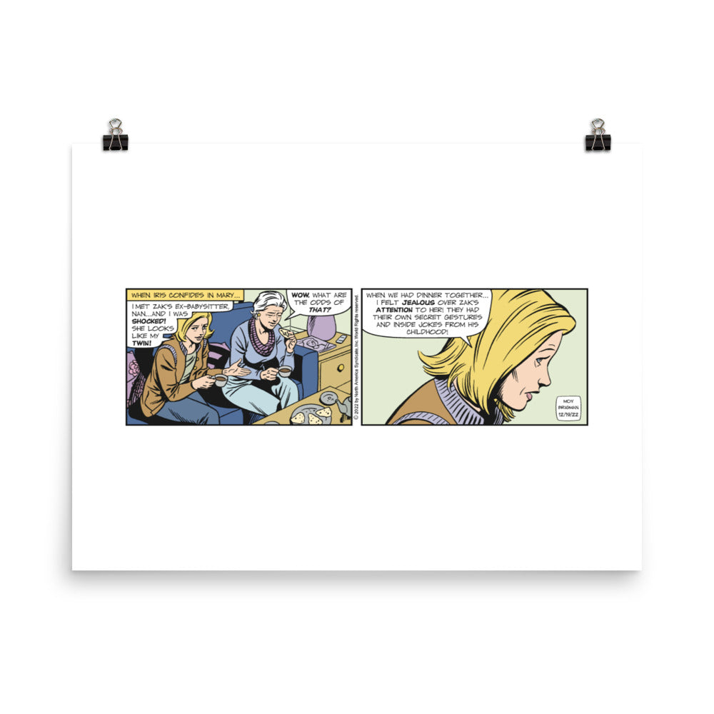 Mary Worth 2022-12-19 Photo Paper Poster